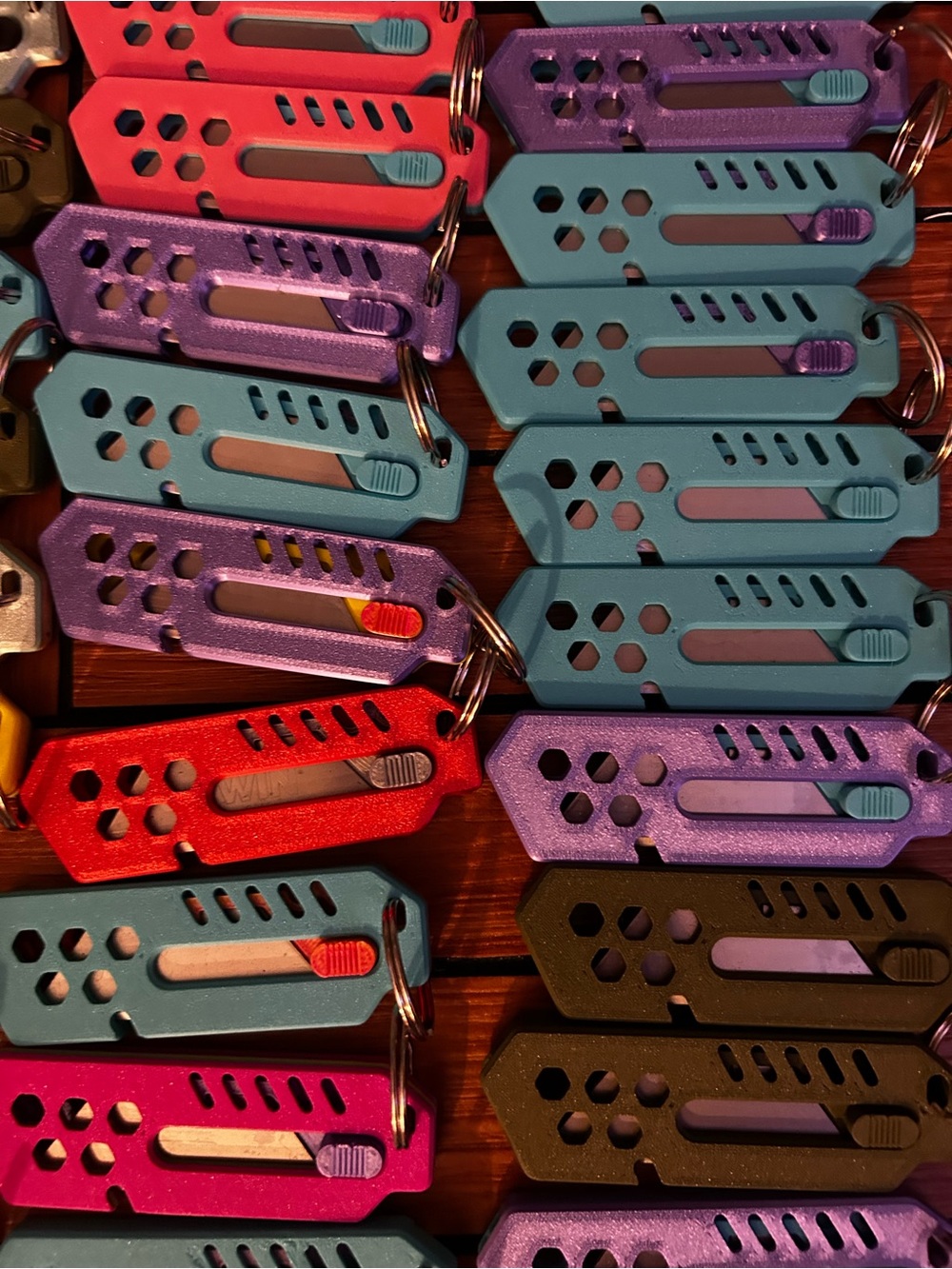 Colorful Assorted Mini Multi-Tool Keychains 200 Pack - Picture 4 of 8